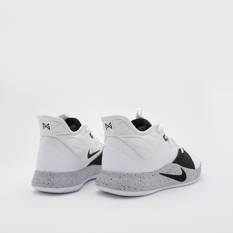 мужские белые баскетбольные кроссовки Nike PG 3 AO2607-101 - цена, описание, фото 4